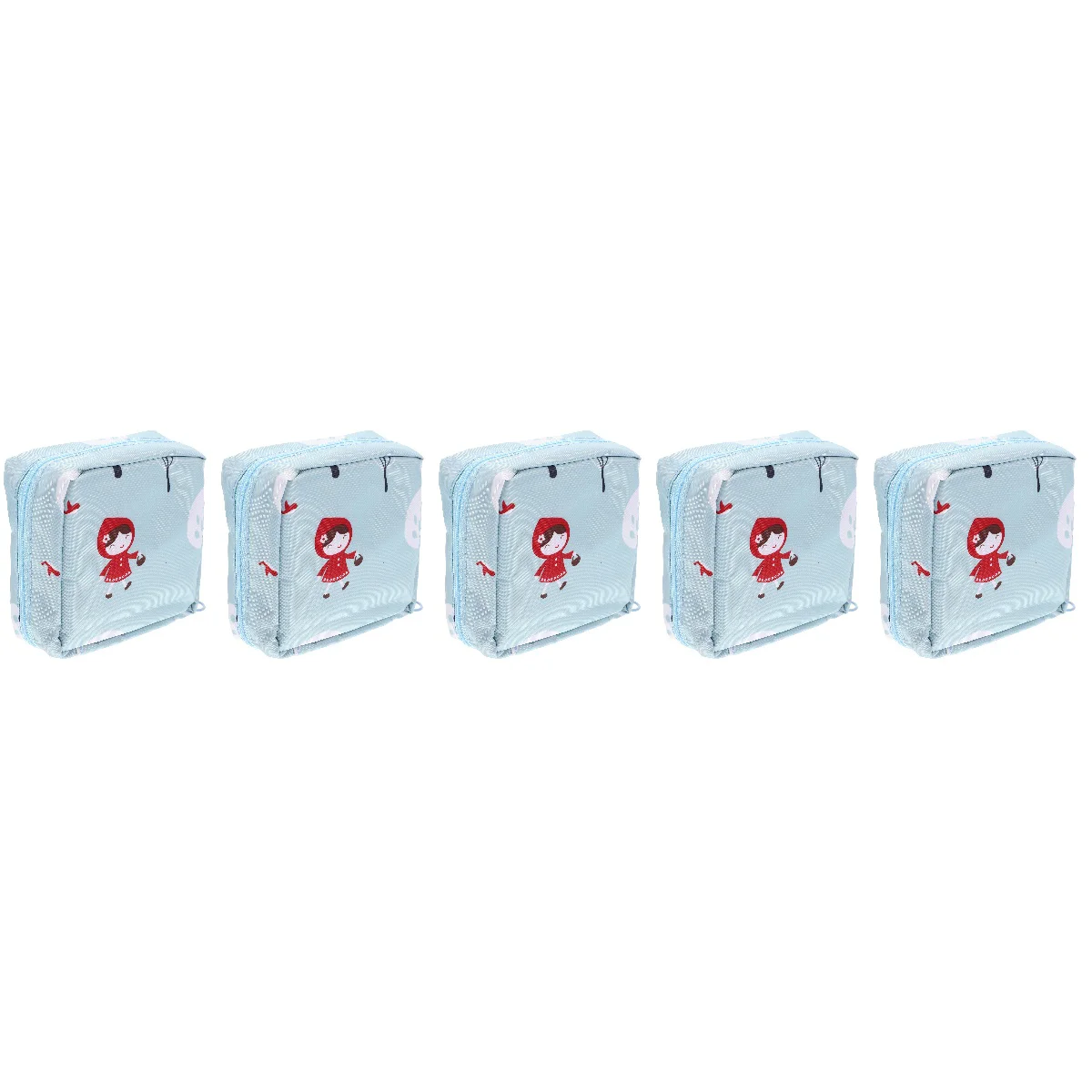 

5x Multi-function Household Reusable Daily Use Compact Holder Period Bag Period for Storage Outdoor