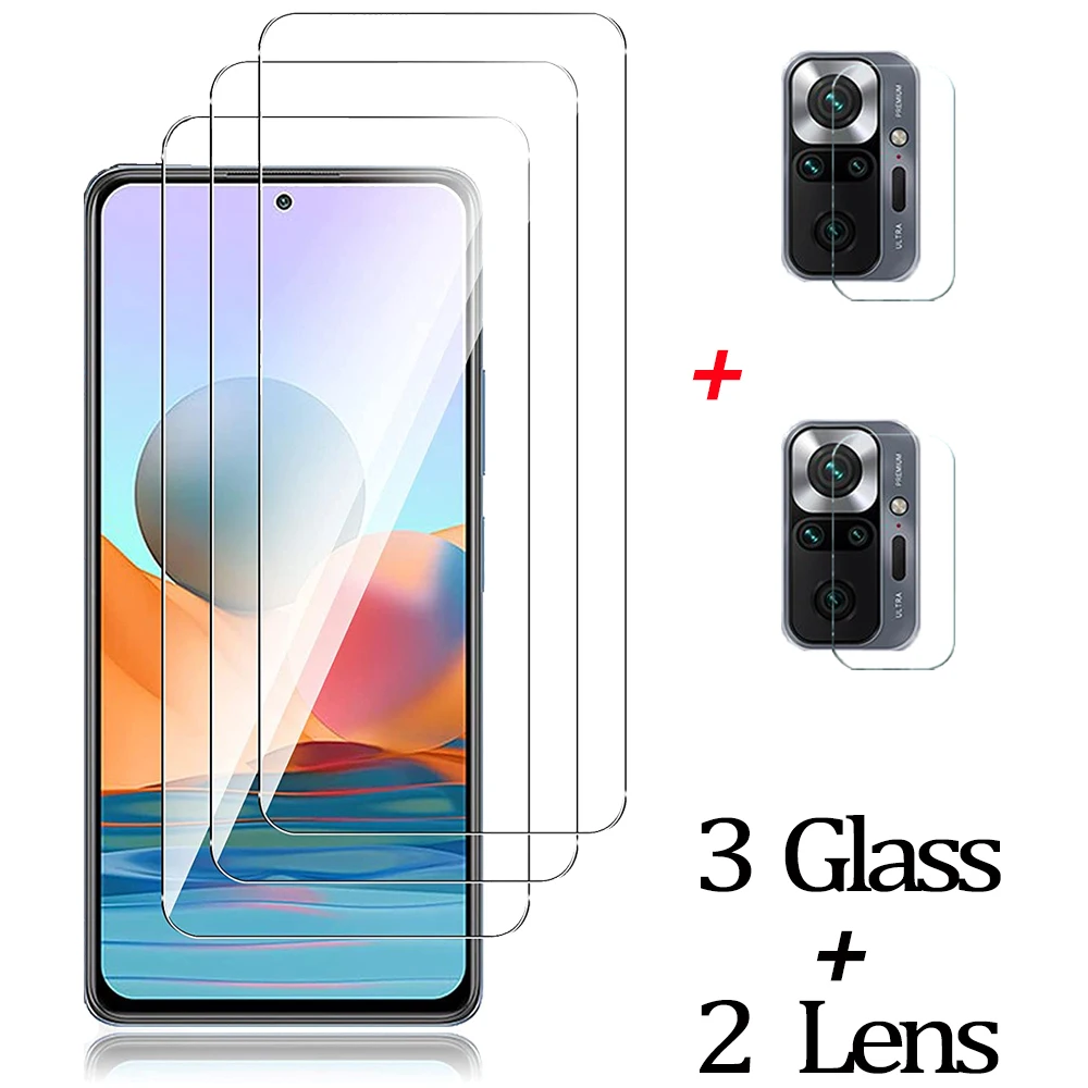 

Pelicula Cristal Templado Redmi Note 10 11 Pro Tempered Glass Redmi Note10 9 10S Screen Protector Xiaomi 11T Pro Mi 11 Lite 5G NE Protective Film Redmi Note11 Pro 11S Camera Film RedmiNote 10 11 T Pro Front Glass 9H HD