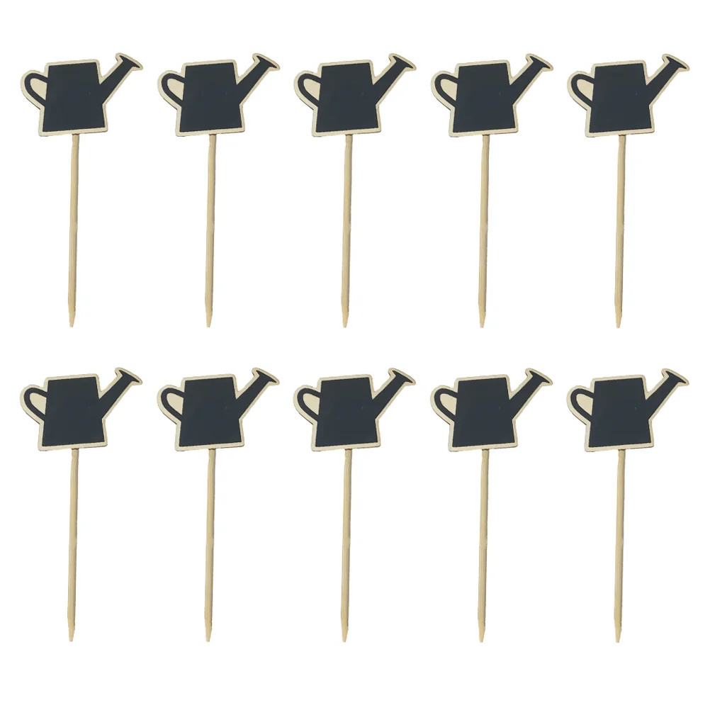 10 шт. садовая классная вывеска мини-вывески топпер для растений деревянная