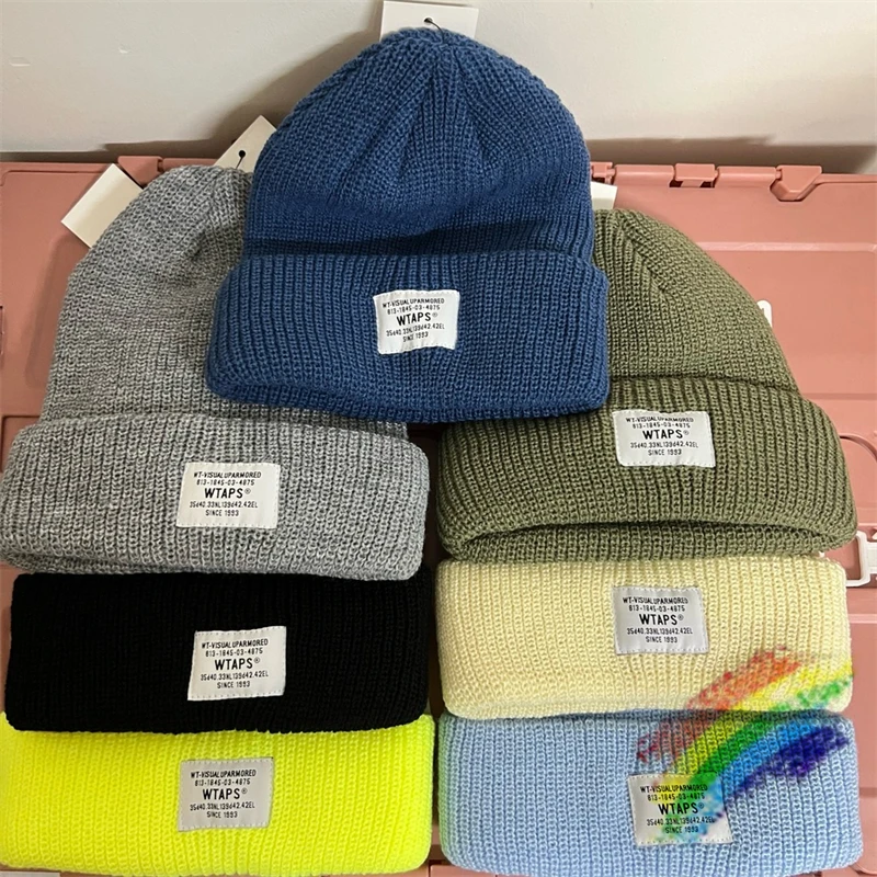 

New WTAPS Beanie Breathable Hat Men Women Top Quality Casual Wtaps Caps