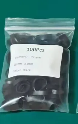 

Черные резиновые ленты STORKFLY tiny rubber bands 100/200/500 шт