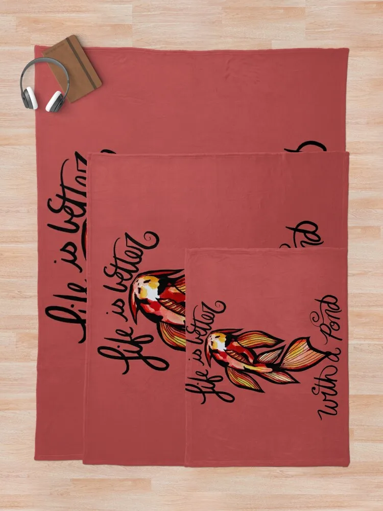 Одеяло Koi для кровати Модные утяжеленные походные одеяла