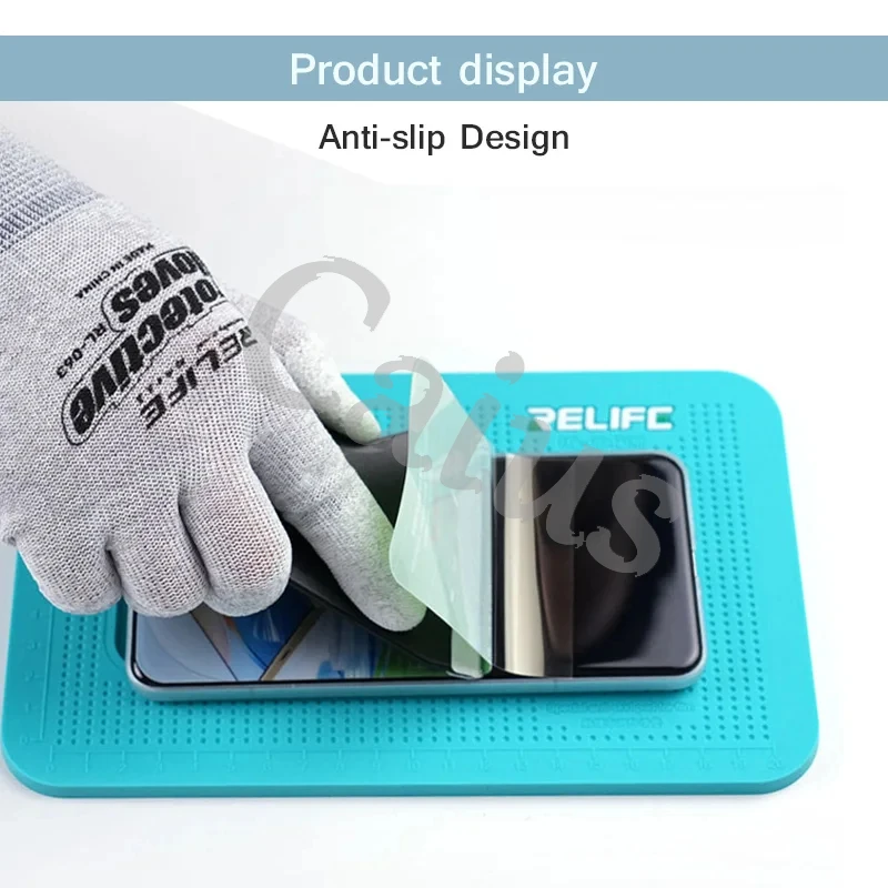 Фото Пленка Relife RL-004DM, профессиональная противоскользящая накладка, противоскользящая, совместимая с несколькими устройствами, защита камеры, ремонт силиконовой накладки №3