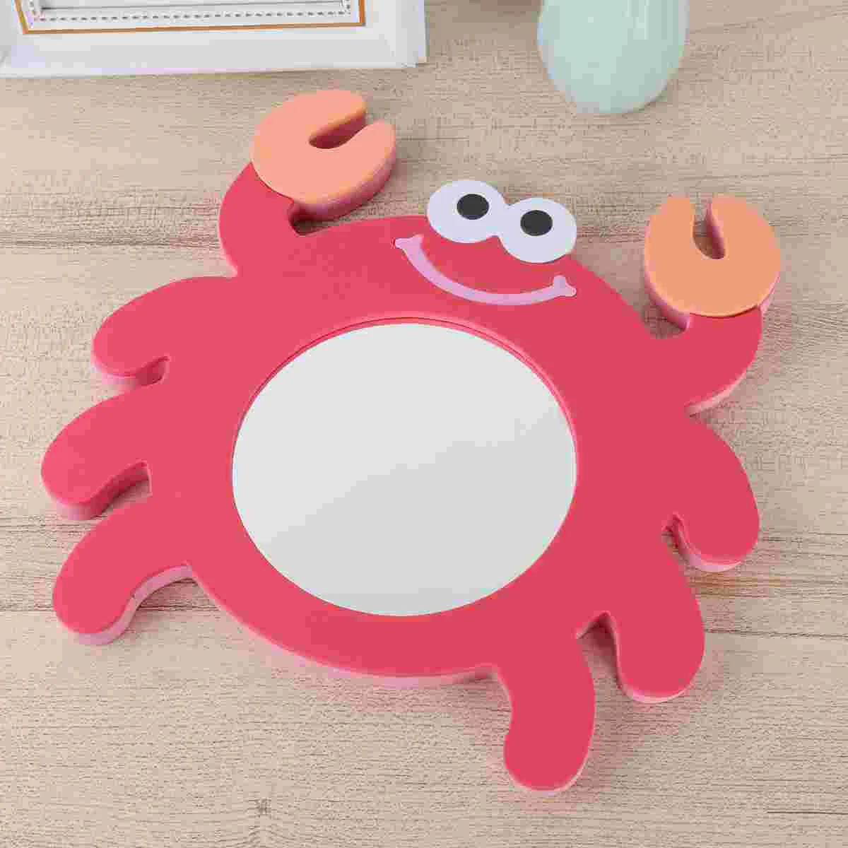 

Mirror Bath, EVA Unbreakable Mirror Shaped Bath Toys for Children Kids Gift