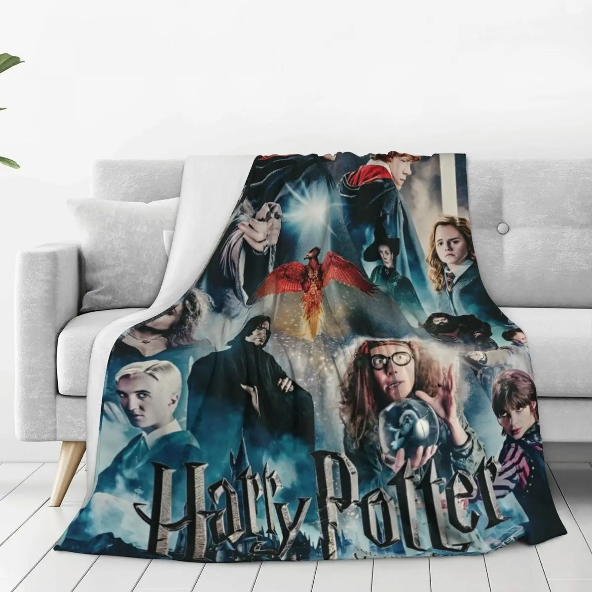 Одеяло из фильма Гаррис P-Potters Magic World фланелевое одеяло для пикника кресло дивана