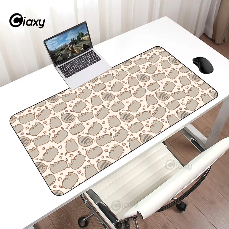 

Gamer Keyboard Mat Cartoon Cute Cat Computer Desk Accessories Anime Mouse Pad Xxl Mousepad Deskpad Gaming Laptop Game Mats Rug