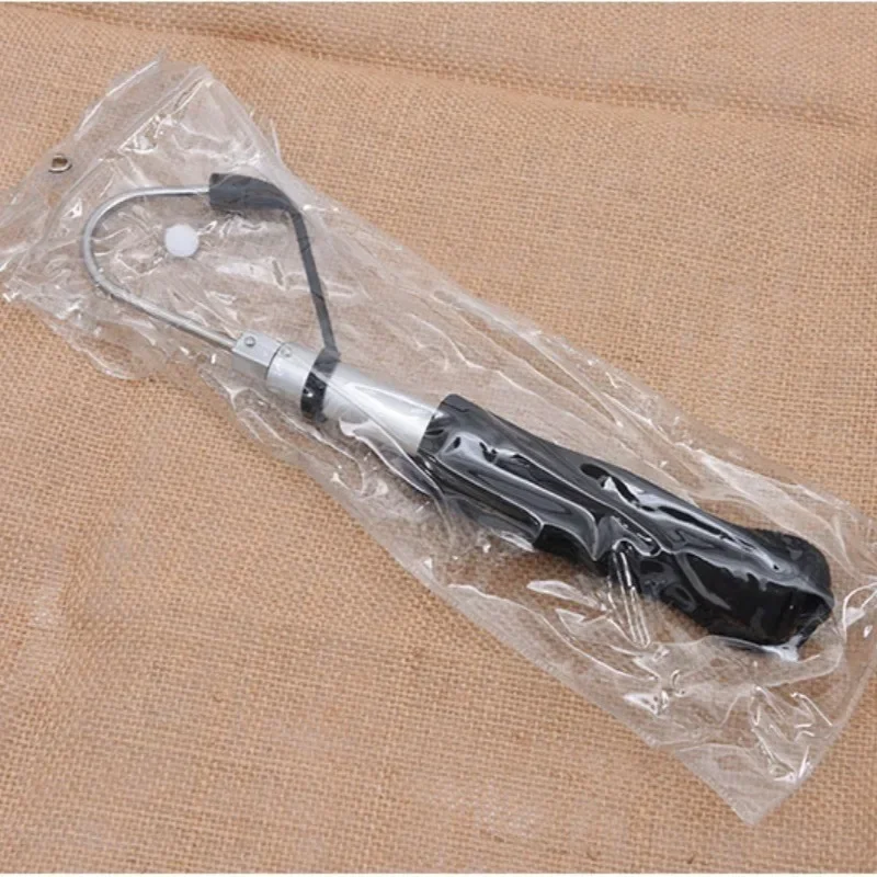 Телескопический выдвижной рыболовный крючок из нержавеющей стали для ледяной