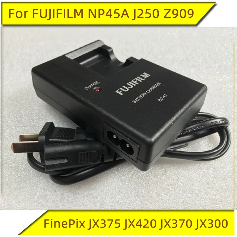 

Зарядное устройство для фотоаппарата FUJIFILM NP45A J250 Z909 JX305 Z91 T305 FinePix JX375 JX420 JX370 JX300