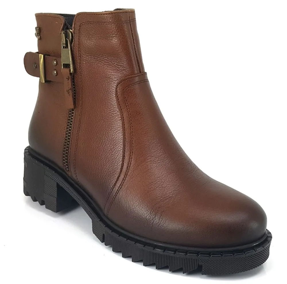 

2022 Trend Yeni Sezon Model %100 Deri Ayakkabı İle Kişiye Özel ve Rahat Taba Venüs 1950807 Günlük Bayan Bot