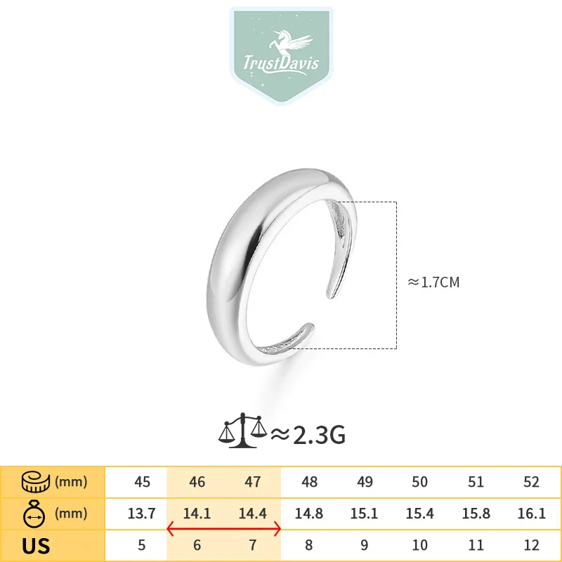Женское Открытое кольцо из серебра 925 пробы с геометрическим рисунком |
