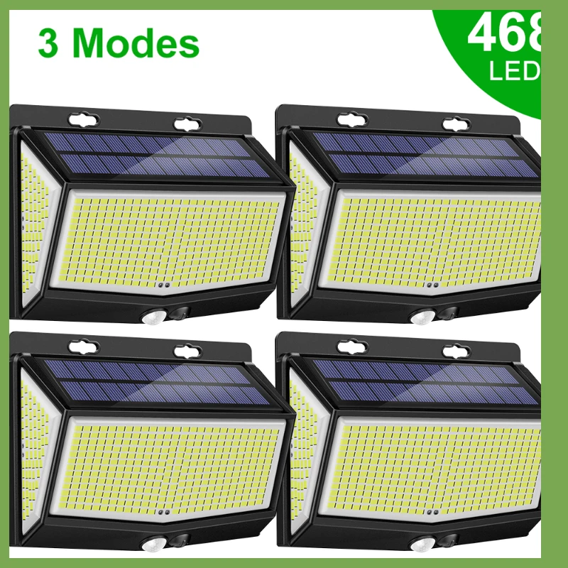 

Solar LED Light Outdoor Solar Lamp With Motion Sensor Solar Light Outdoor Spotlights Street Lamp Sunlight For Garden