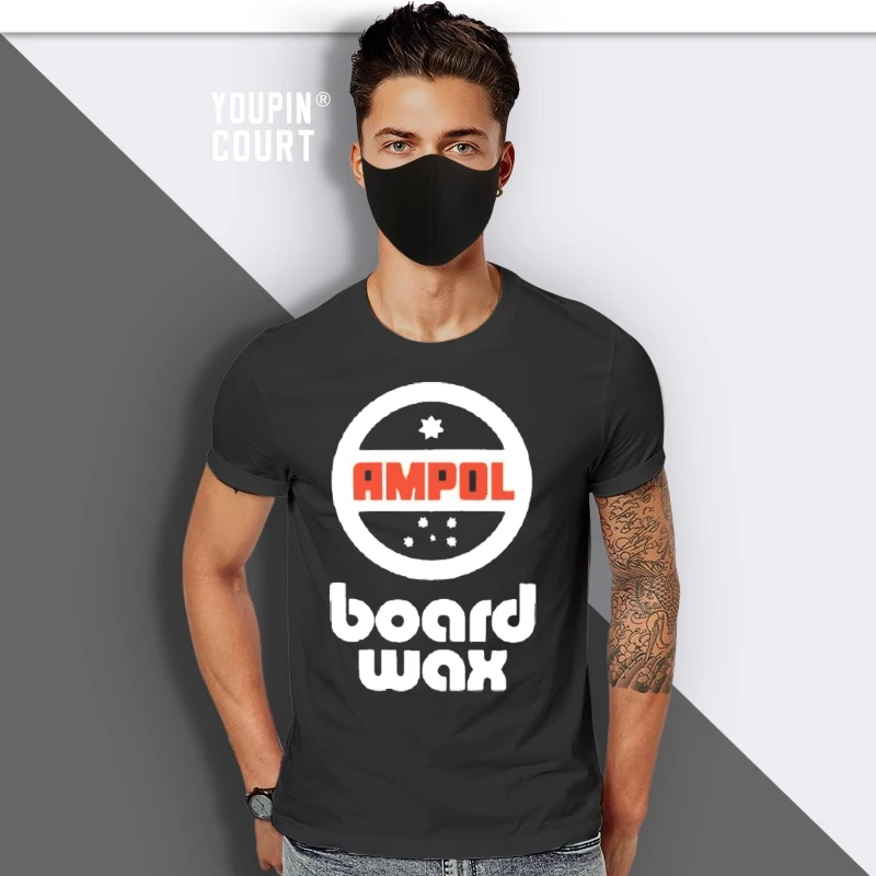 

Vintage Surf T shirt Ampol Surf Wax 1960s