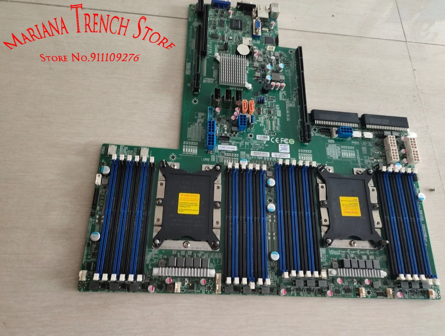 Материнская плата X11DPU для серии Supermicro Ultra масштабируемые процессоры Xeon LGA-3647 DDR4