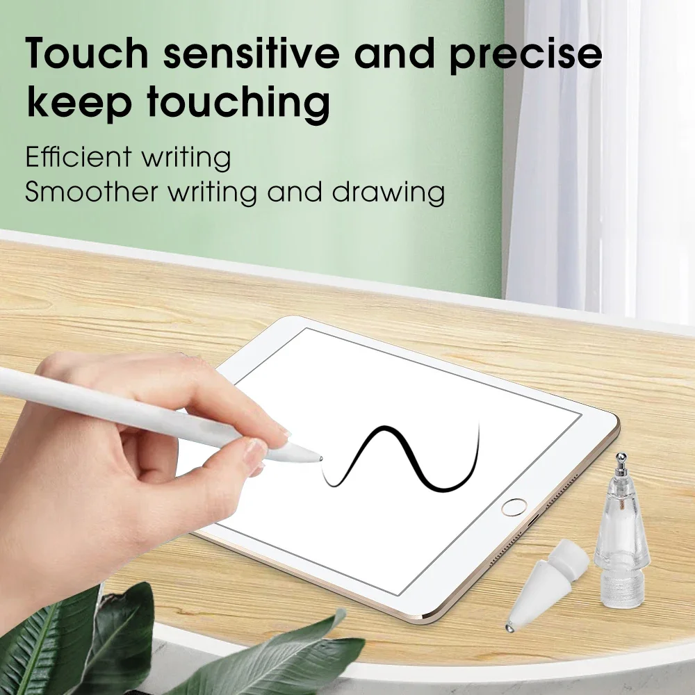 Сменные наконечники для карандаша Apple Pencil 1/2th iPencil Pro 2B мягкие iPad Mini стилус 4/6