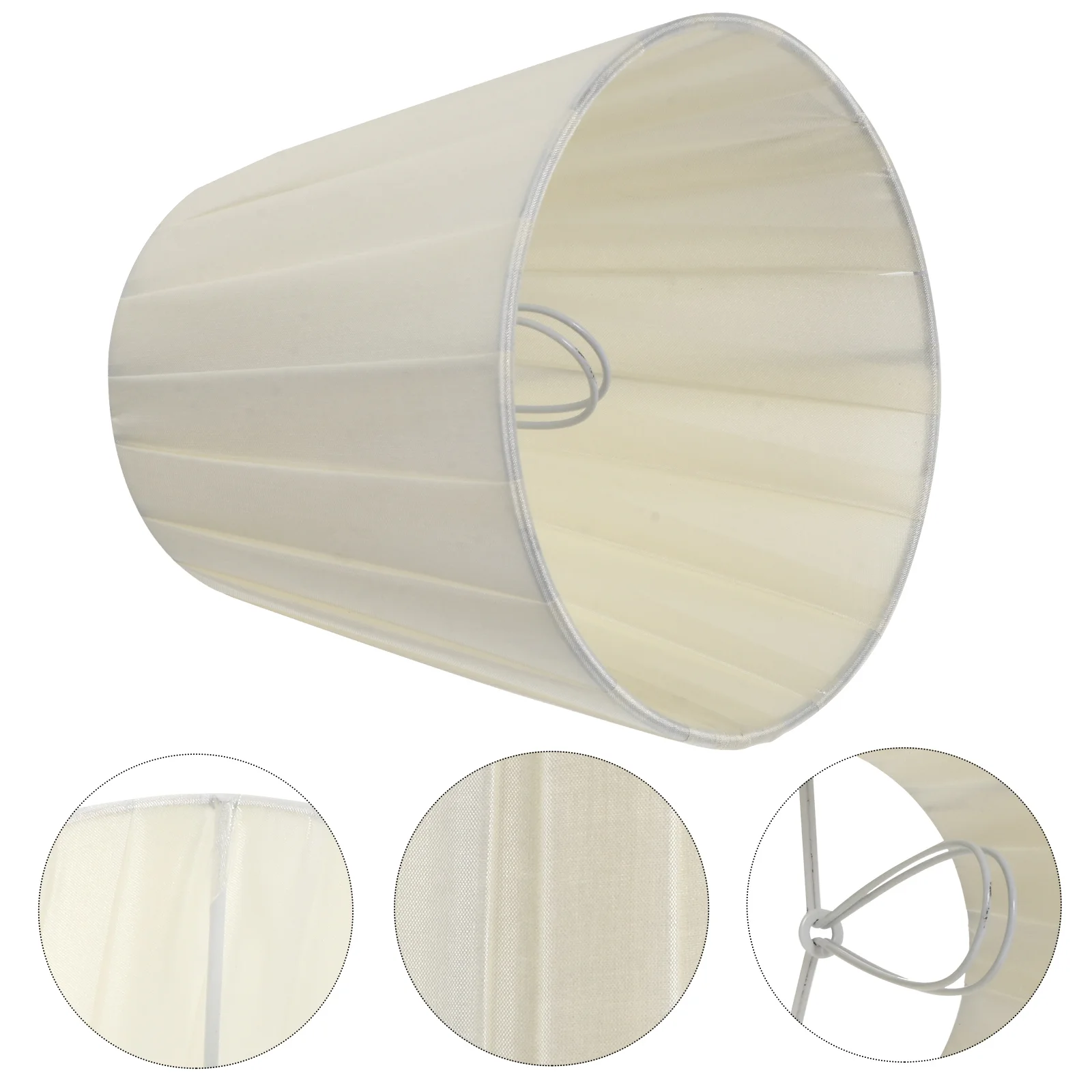 

Fabric Bulb Lampshade Lamp Shades Floor Lamps Vintage Light Shade Chandelier Clip Bulb Lampshade Iron Table Lamp Cover