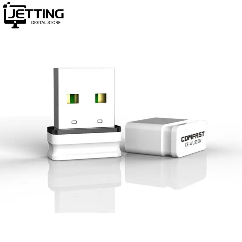 

WU810N RTL8188EUS USB 2.0 WiFi Adapter 150Mbps 2.4GHz Wireless Network Card WiFi Receiver for PC Computer Mini USB Wi-fi Adapter