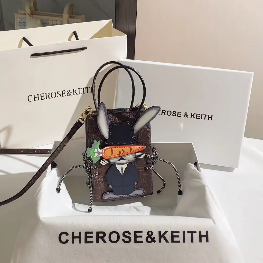

Rabbit Ladies Side Bags For Women 2022 New Trend Hot Luxury Shoulder Crossbody Leather Small Vintage Hanging Mobile Phone