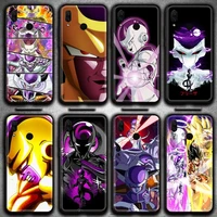 anime dragon ball z golden frieza dbz phone case for huawei y6p y8s y8p y5ii y5 y6 2019 p smart prime pro
