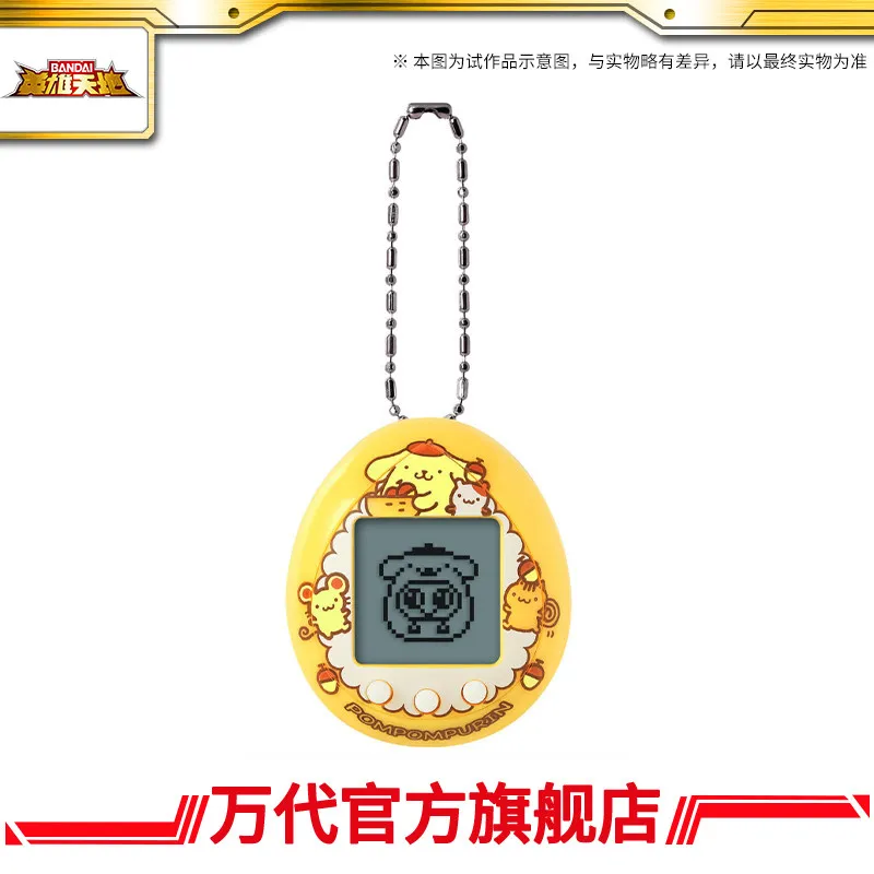 Фото Baidai 2026 Новинка Banpresto Tamagotchi Pompompurin, оранжевая версия, игровые аксессуары, праздничные подарки, горячая распродажа №3