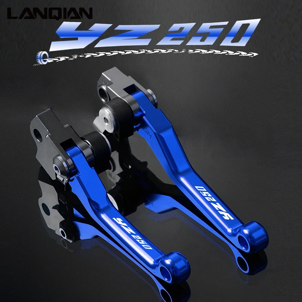 

YZ250 Brake Clutch Lever Dirt Pit Bike Brake Clutch Levers Grips For Yamaha YZ250 YZ 250 2001-2018 2014 2015 2016 2017 Parts