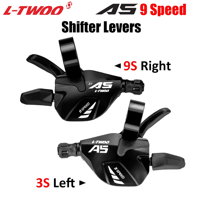 

LTWOO A5 2X9 3x9 Speed MTB Trigger Shifter Levers 18S 27S Bicycle Derailleur Switches Mountain Bike Parts Compatible Shimano