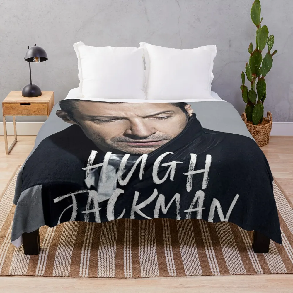 

Sevanan Show Hugh The Man The Music The World Tour 2019 Throw Blanket Custom Blankets Softest Blanket