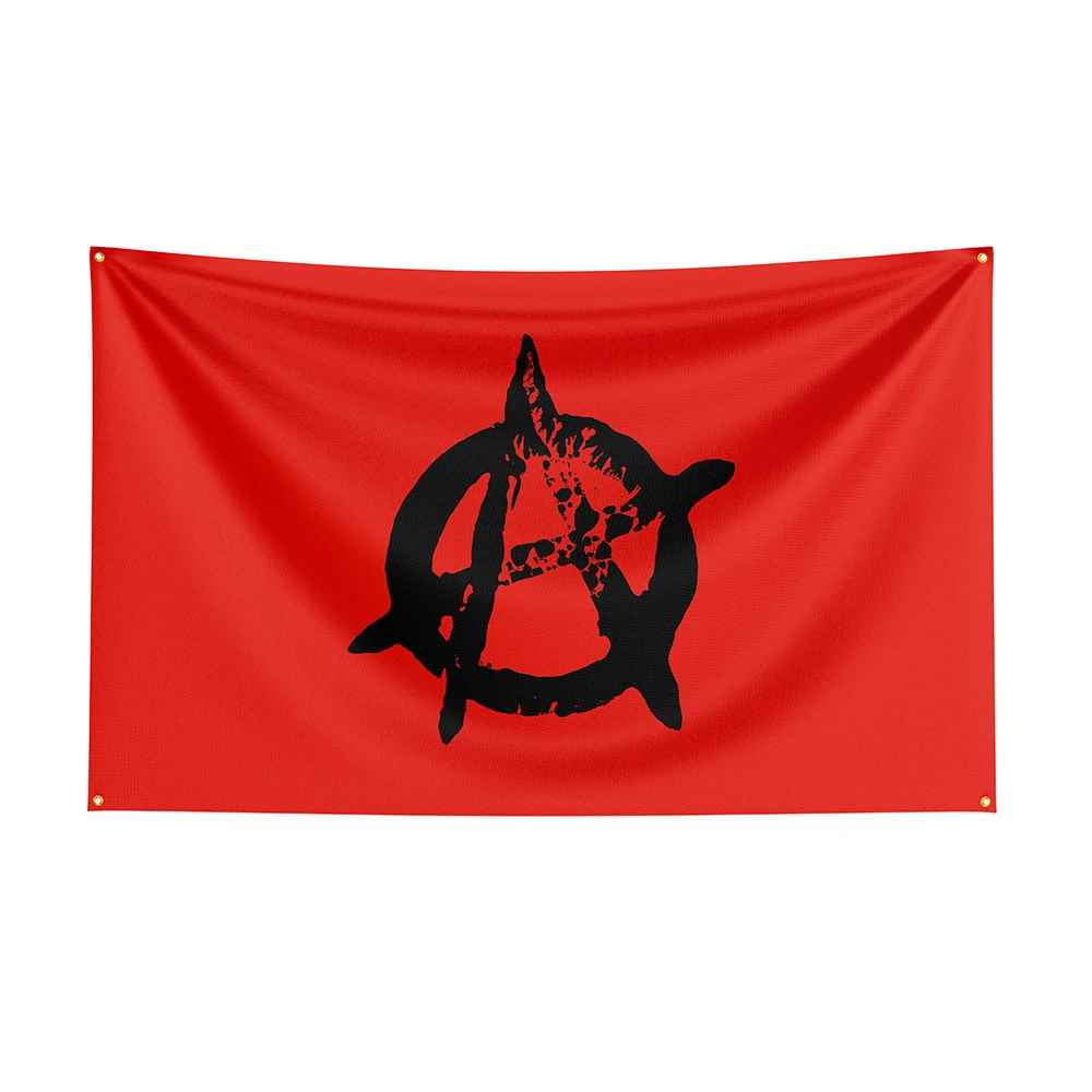 

90x150cm Anarchys Flag Polyester Printed Other Banner For Decor