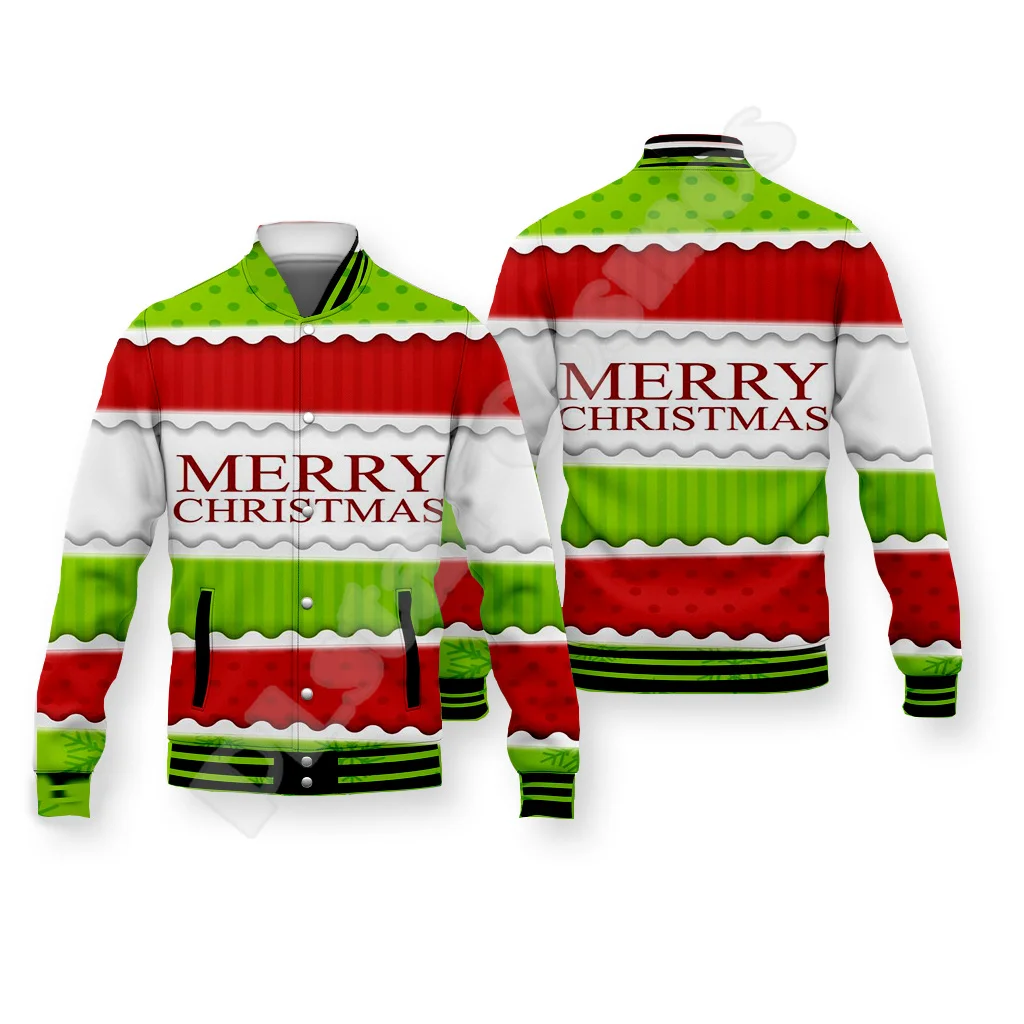 Рождественский узор Санта Клауса Рождественская елка олень зимнее теплое пальто