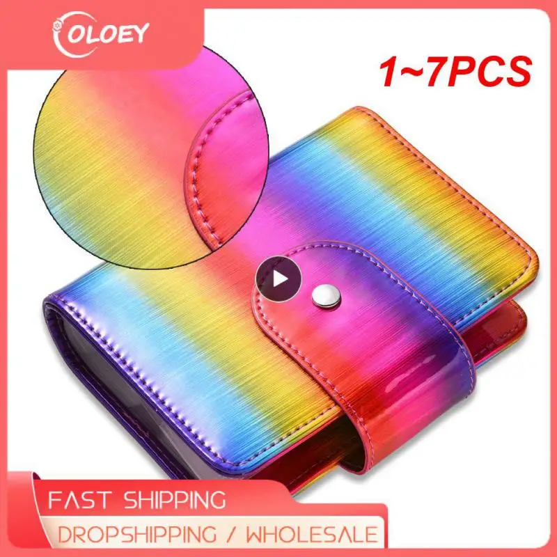 

1-7 шт., голографические штамповки для ногтей, 6, 5 х12, 5 см