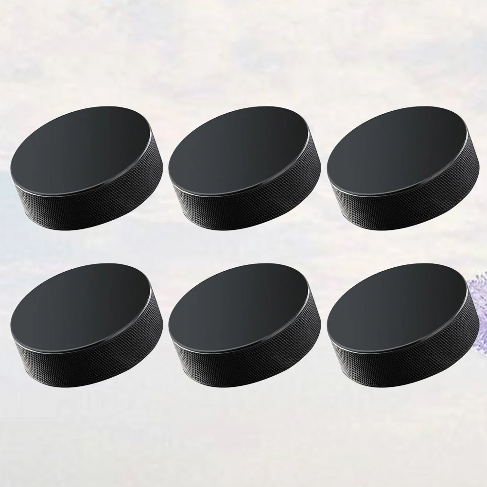 

Hockey Pucks Standard Ice Professional Sports Supplies Puck Knock Black Roller