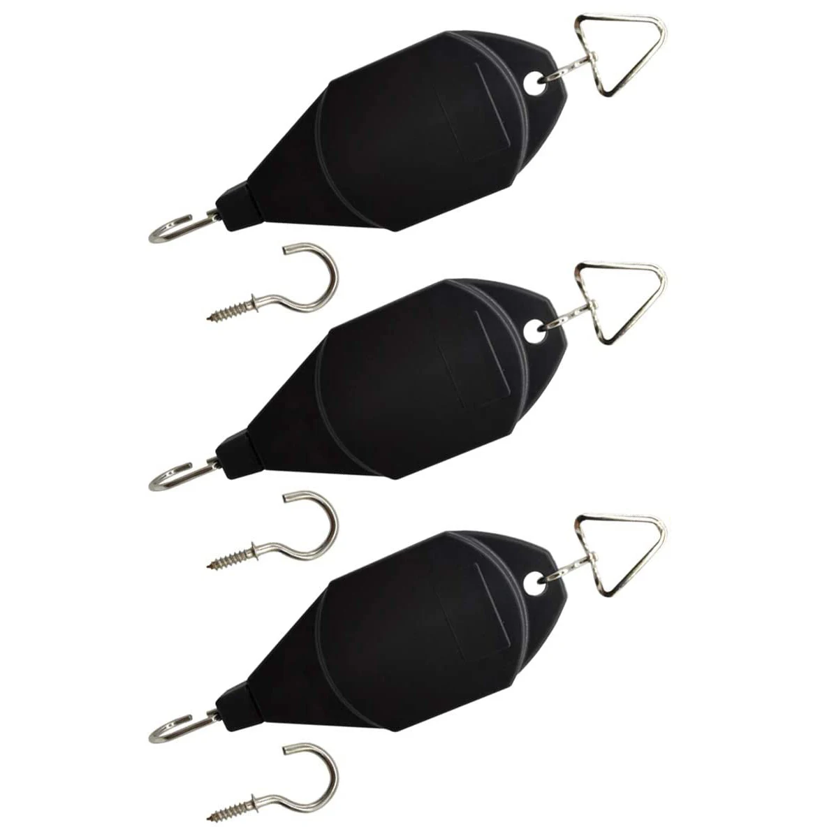 

3 шт./упаковка, регулируемые подвесные шкивы для корзин и кормушек для птиц