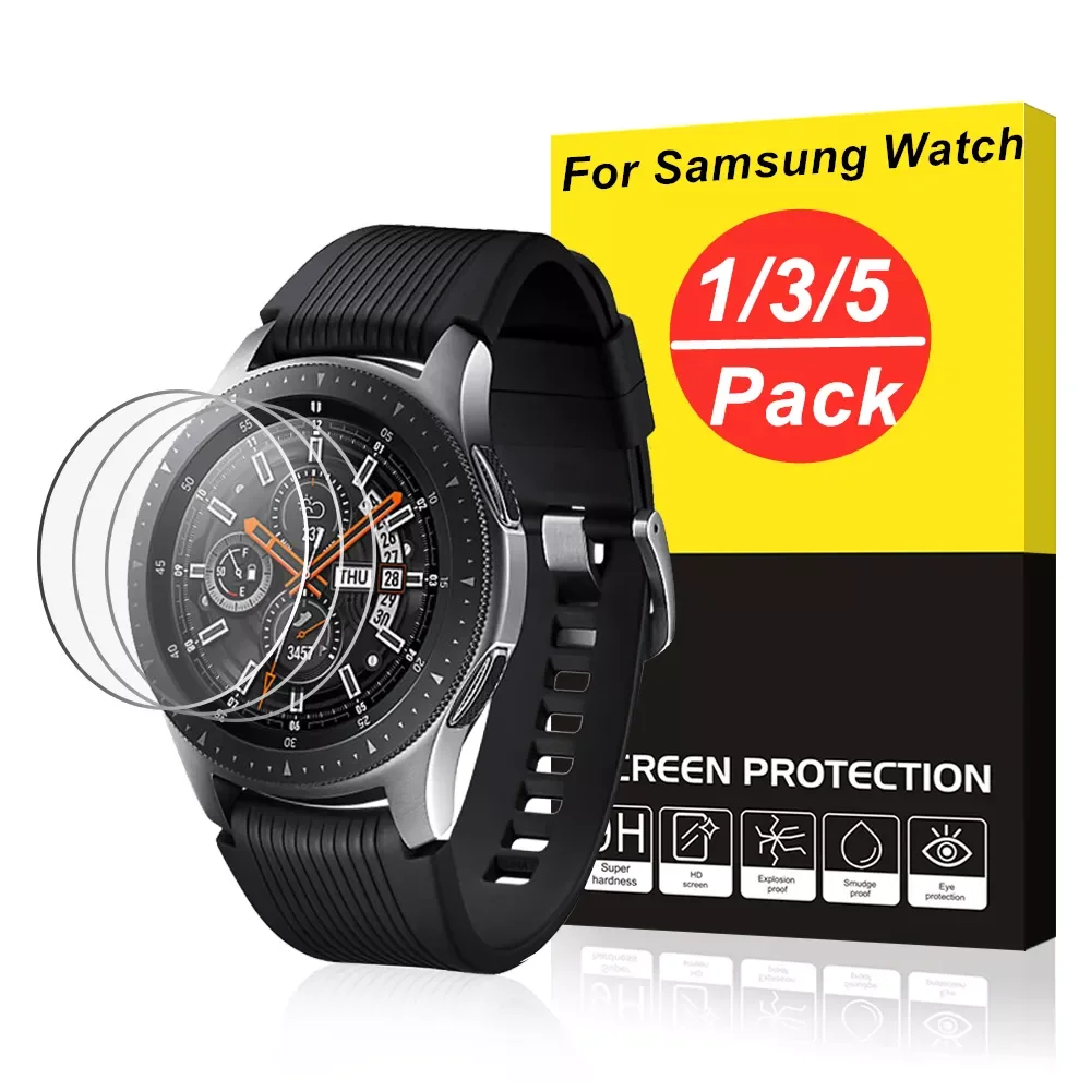 

Screen Protector Glass For Samsung Watch 4 40/44mm Classic 46/42mm Protective Film For Galaxy Watch3 Active 2 Gear S3 Frontier