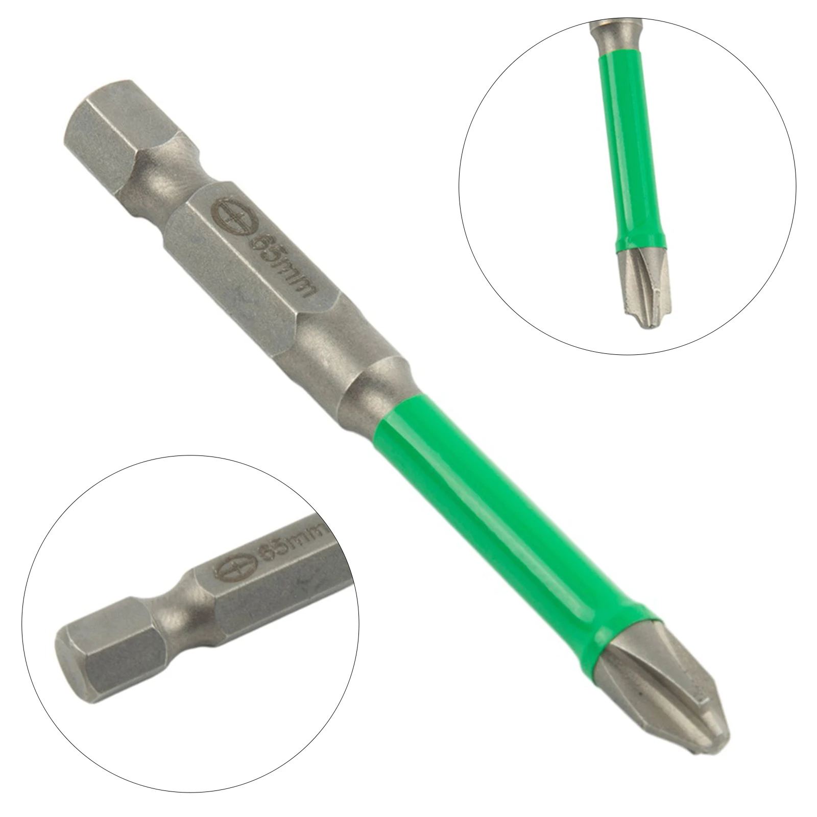 

Batch Head Screwdriver Bit Magnetic Power Tools Screwdriver Bit Slotted Special 110mm FPH2 Green Driver Hand Tools