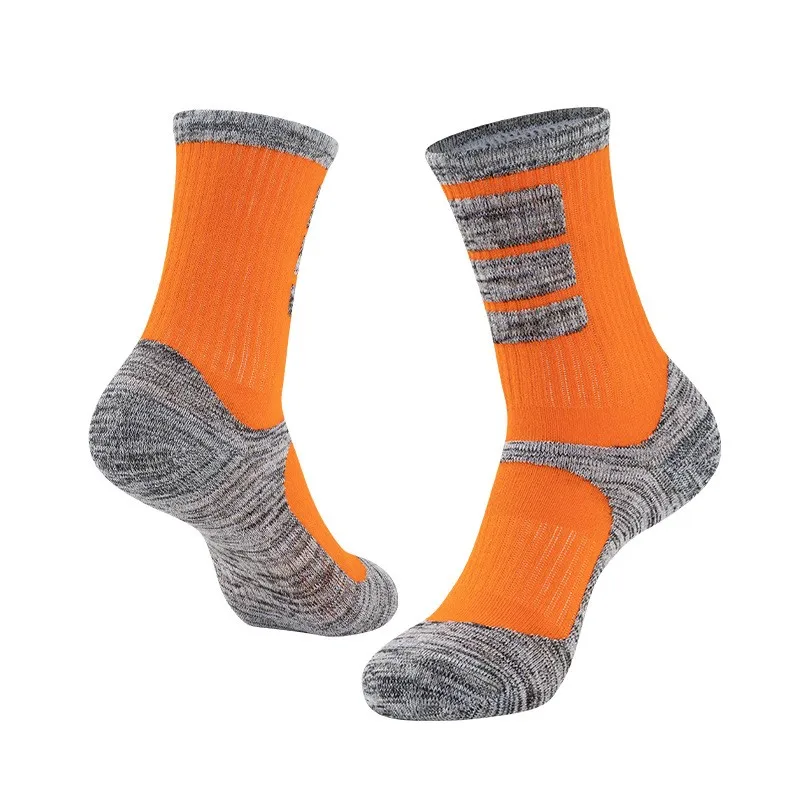 Men's Winter Outdoor Sports Tube Socks Thickened Winter Basketball Socks Anti Slip, Sweat Absorption And Friction Prevention