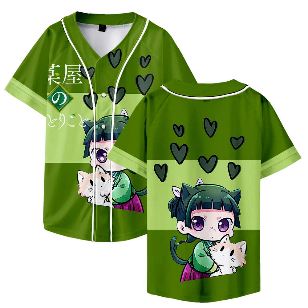 Бейсбольная футболка с 3D принтами Дневники аптекартии унисекс короткими