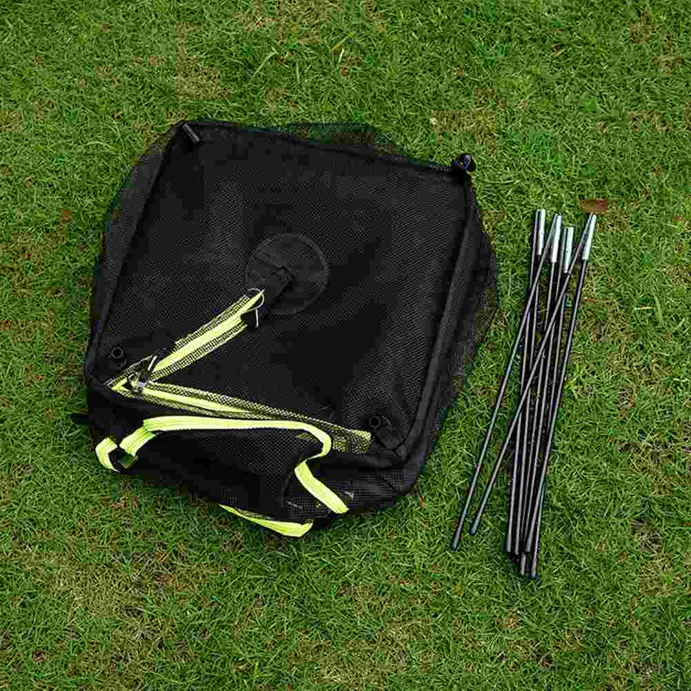 

1PC Drying Net Four Layers Outdoor Folding Square Anti-Deformation Drying Net with Zippers (Green)