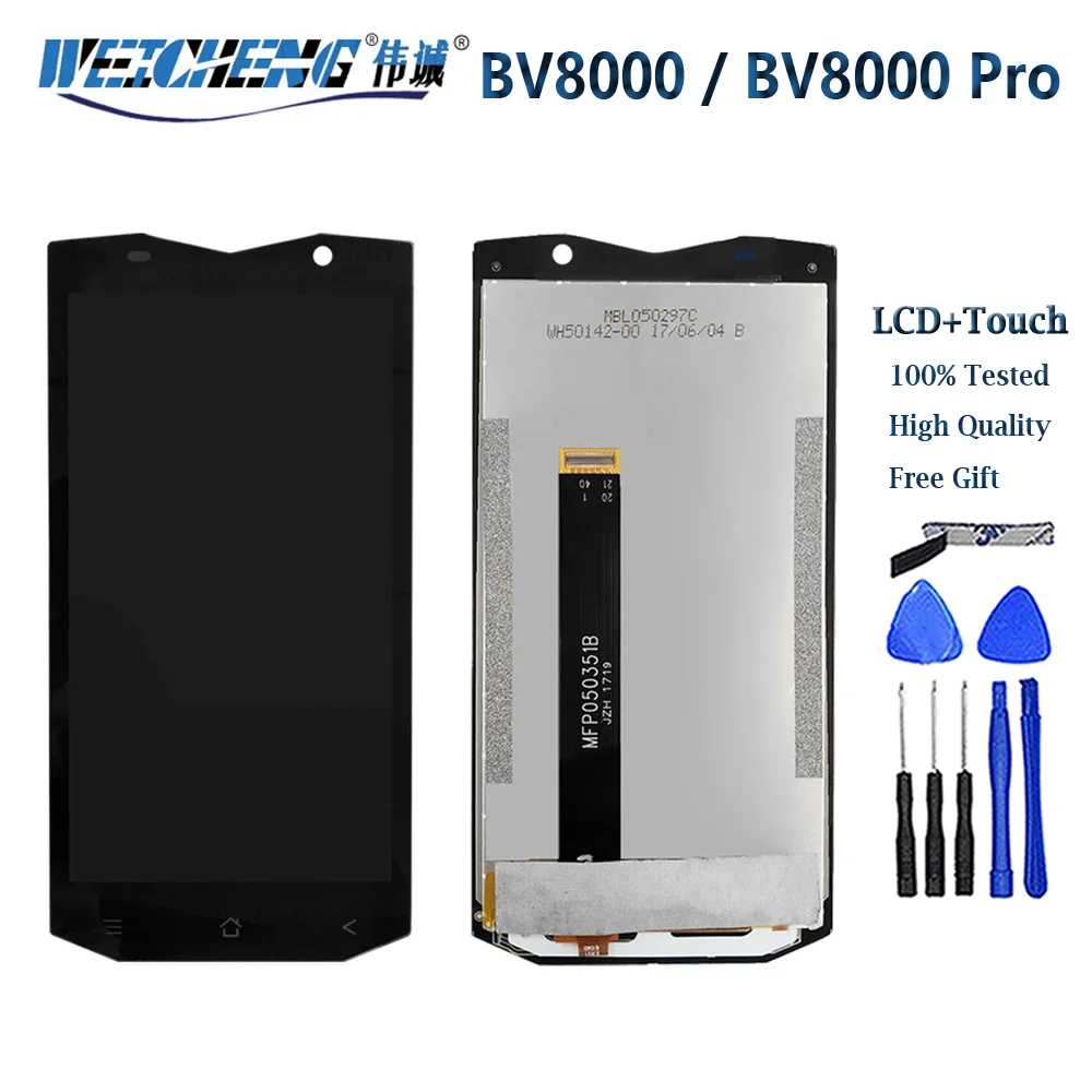 ЖК-дисплей для Blackview BV8000 Pro, сенсорный дисплей, оригинальный протестированный ЖК-датчик bv 8000, ЖК-дисплей, датчик + Инструменты