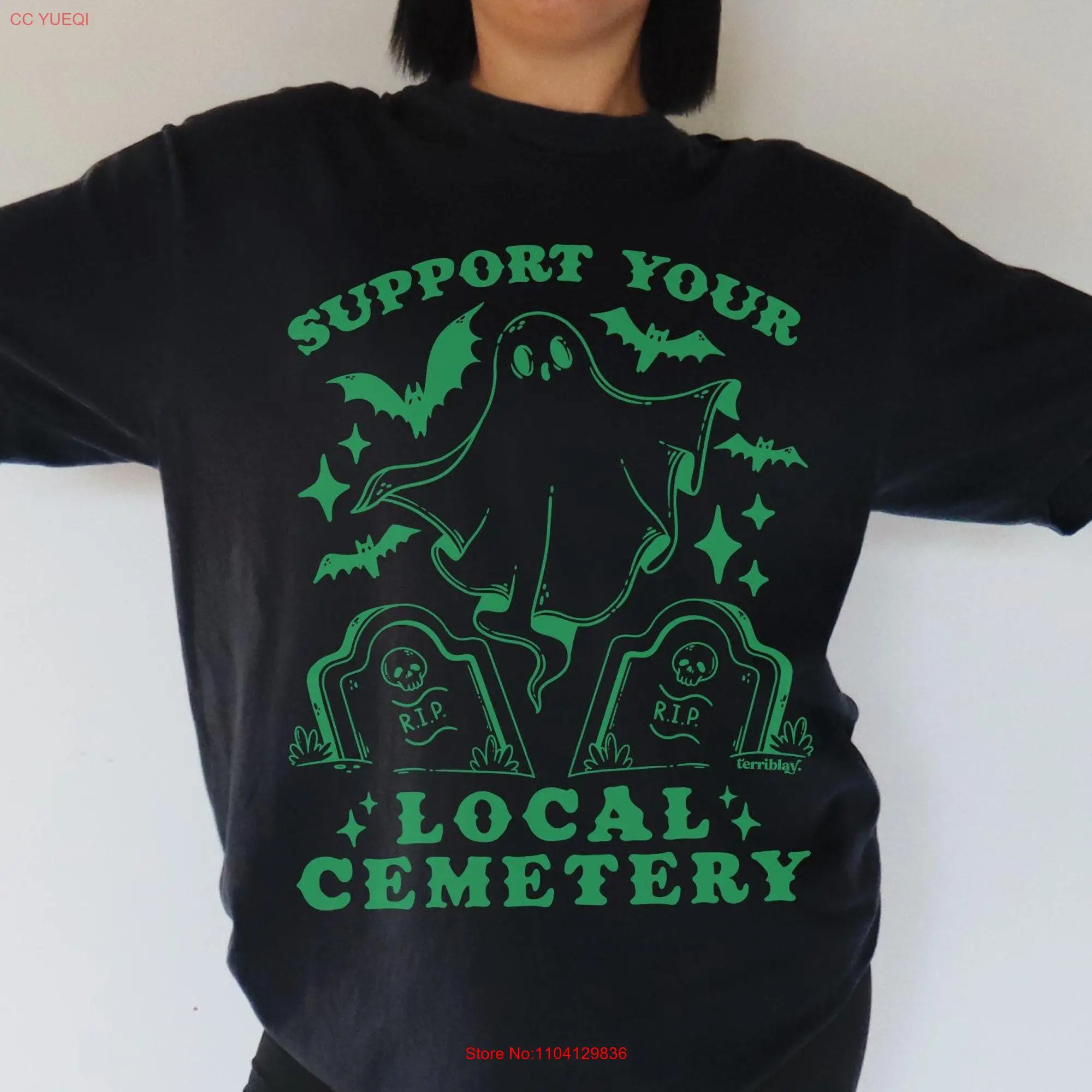 Поддержка местного кладбища комфорт цветная футболка финальная девочка милый