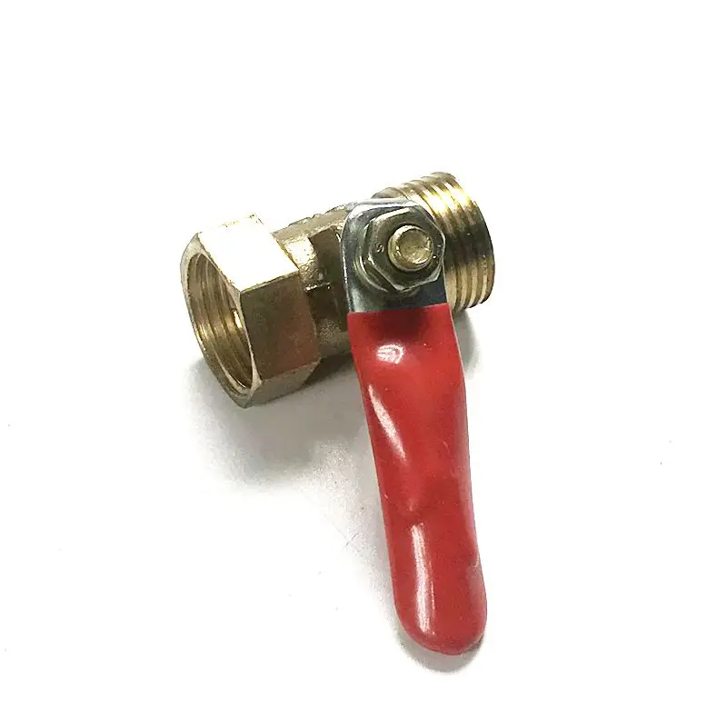 1 шт. латунный шаровой кран 1/8 &quot1/4" 3/8 &quot1/2" внутренняя/наружная резьба
