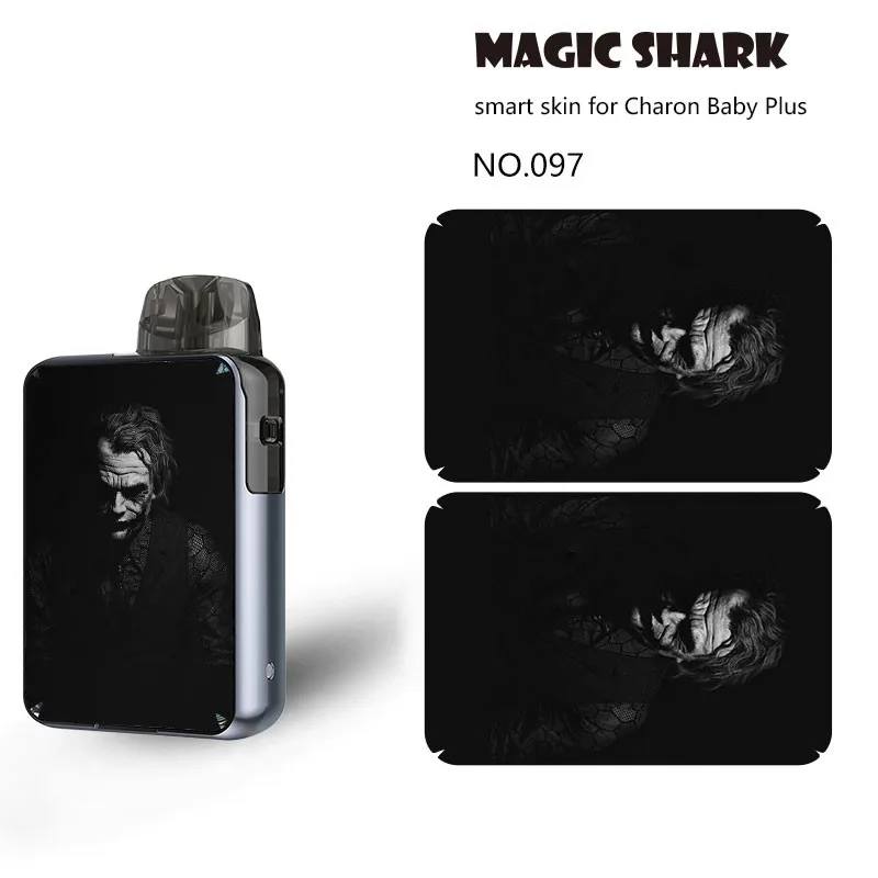 Волшебная Акула 1 шт. 3 м матовый стильный аниме цветок фрукт Цветок Наклейка