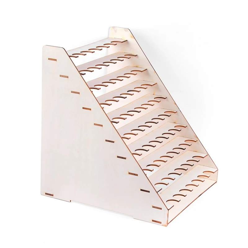 Деревянный органайзер для татуировок бутылок краски стеллаж демонстрации