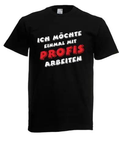 Футболка Herren Einmal mit Profis arbeiten до 5XL