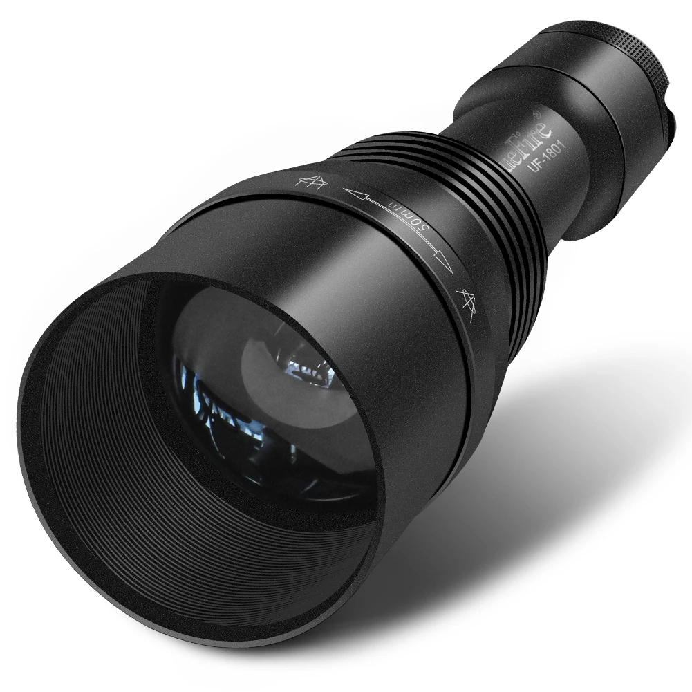 

Светодиодный фонарик UniqueFire 1801 T50, 3 режима ночного видения, ИК нм, инфракрасный фонарь 5 Вт с фокусировкой, дальнее освещение, охота