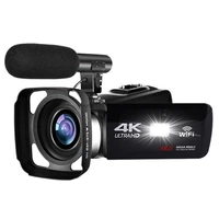 4k hd night vision 48mp home wifi live camcorder dv digital camera with microphone and hood