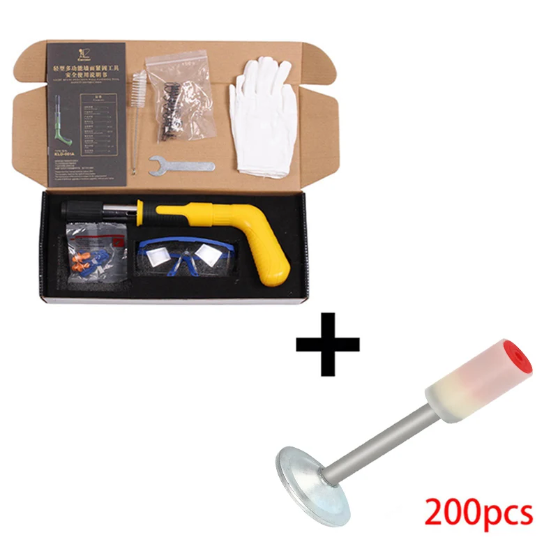 

Mini Steel Nail Gun Rivet Tool Ceiling Wall Anchor Wire Slotting Device Fastener Metalworking Rivet Gun Manual Tools