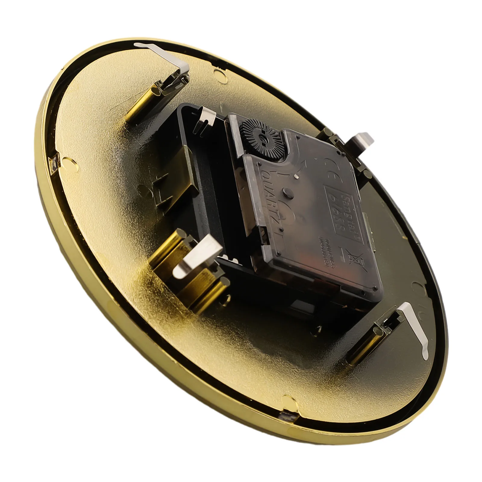 DIY кварцевые часы вставка золото легкая замена 90-110 мм диаметр установки