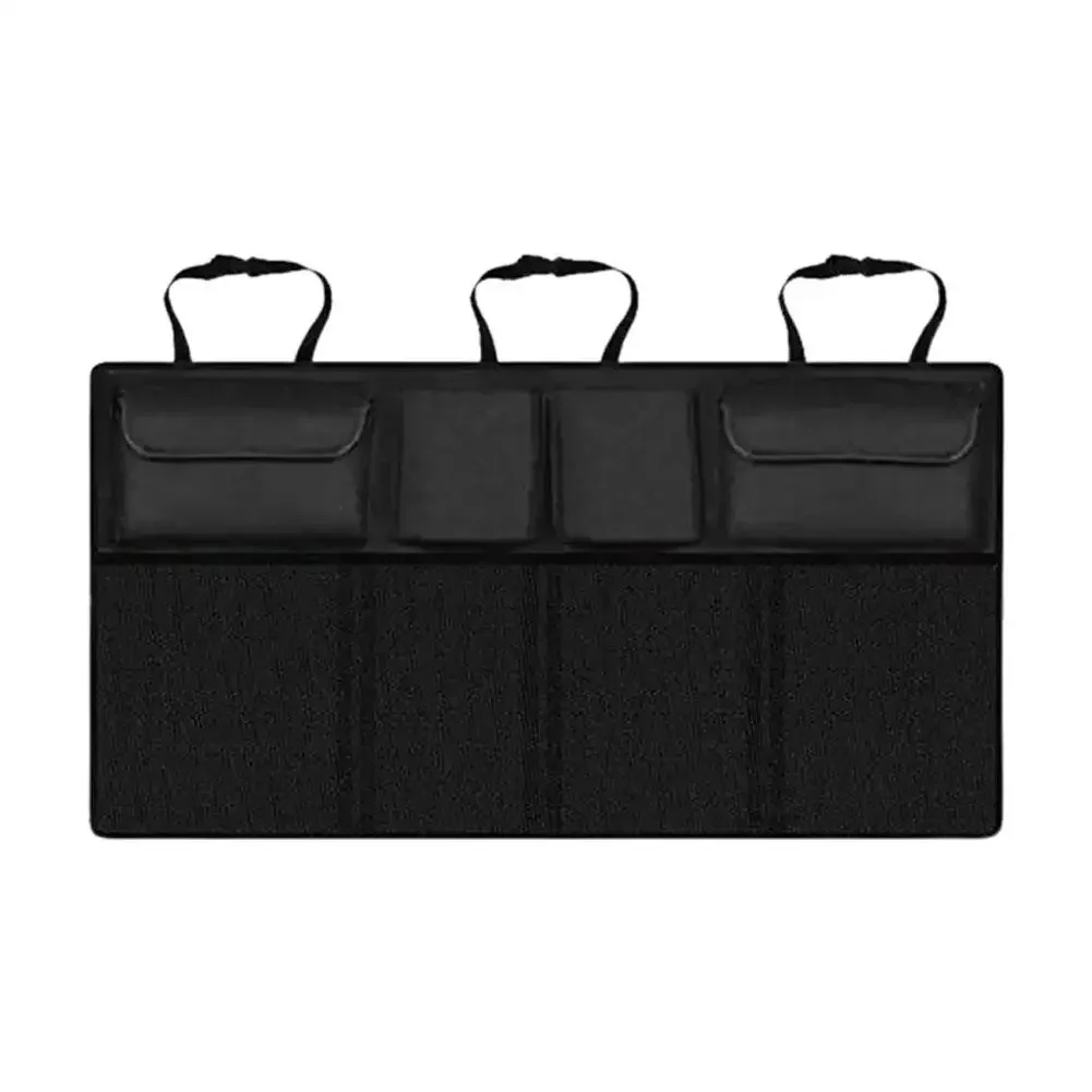 

Автомобильные органайзеры для багажника, подвесные автомобильные органайзеры на заднем сиденье с 8 большими сумками для хранения, органайзер для багажника для внедорожника, грузовика Space Savin X2D0