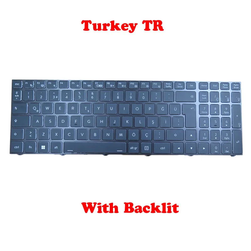 Английская американская Французская клавиатура с подсветкой для CLEVO NP70HH NP70HJ NP70HK