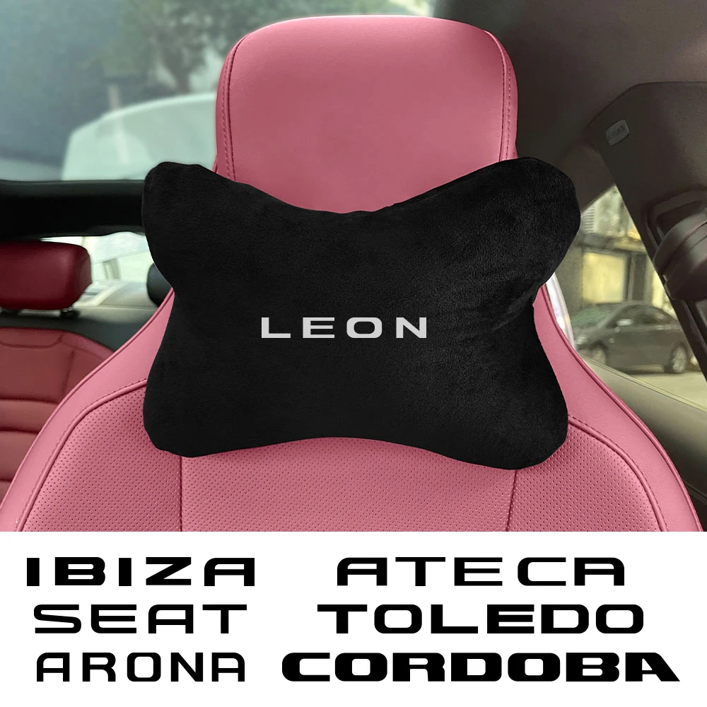 Автомобильные подушки на подголовник для шеи Seat Leon Ibiza Ateca Arona Cordoba Toledo Altea Alhambra Arosa