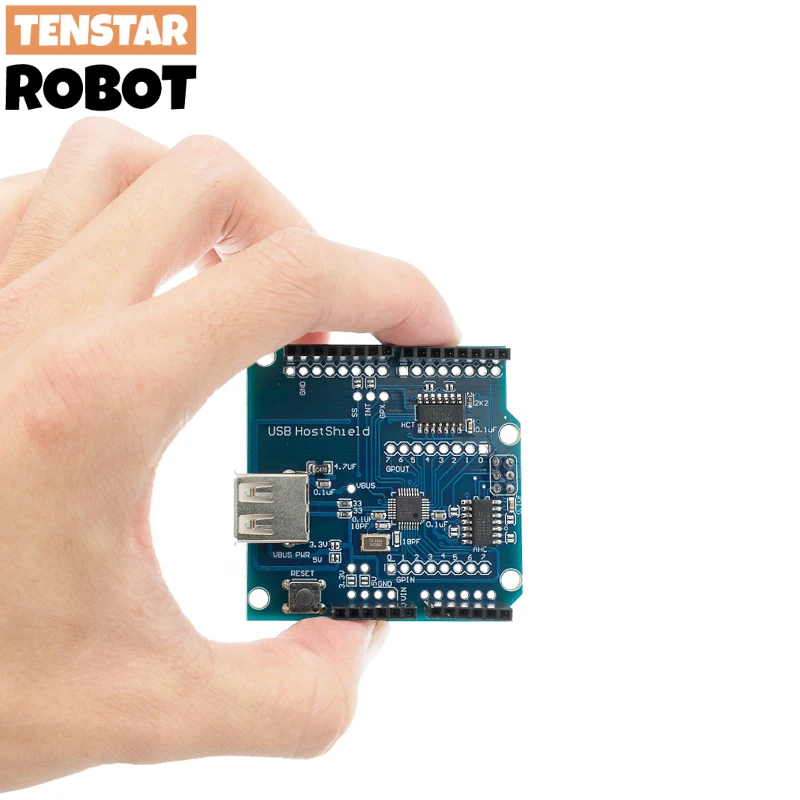 Щит хоста USB 2,0 для Arduino UNO MEGA ADK, совместимый с Android ADK, плата электронного модуля «сделай сам»